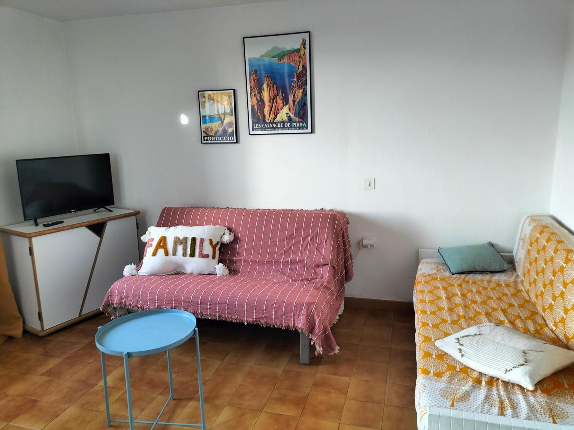 T2 Vue Mer A Porticcio, Proche Aeroport Ajaccio Porticcio  Exteriér fotografie